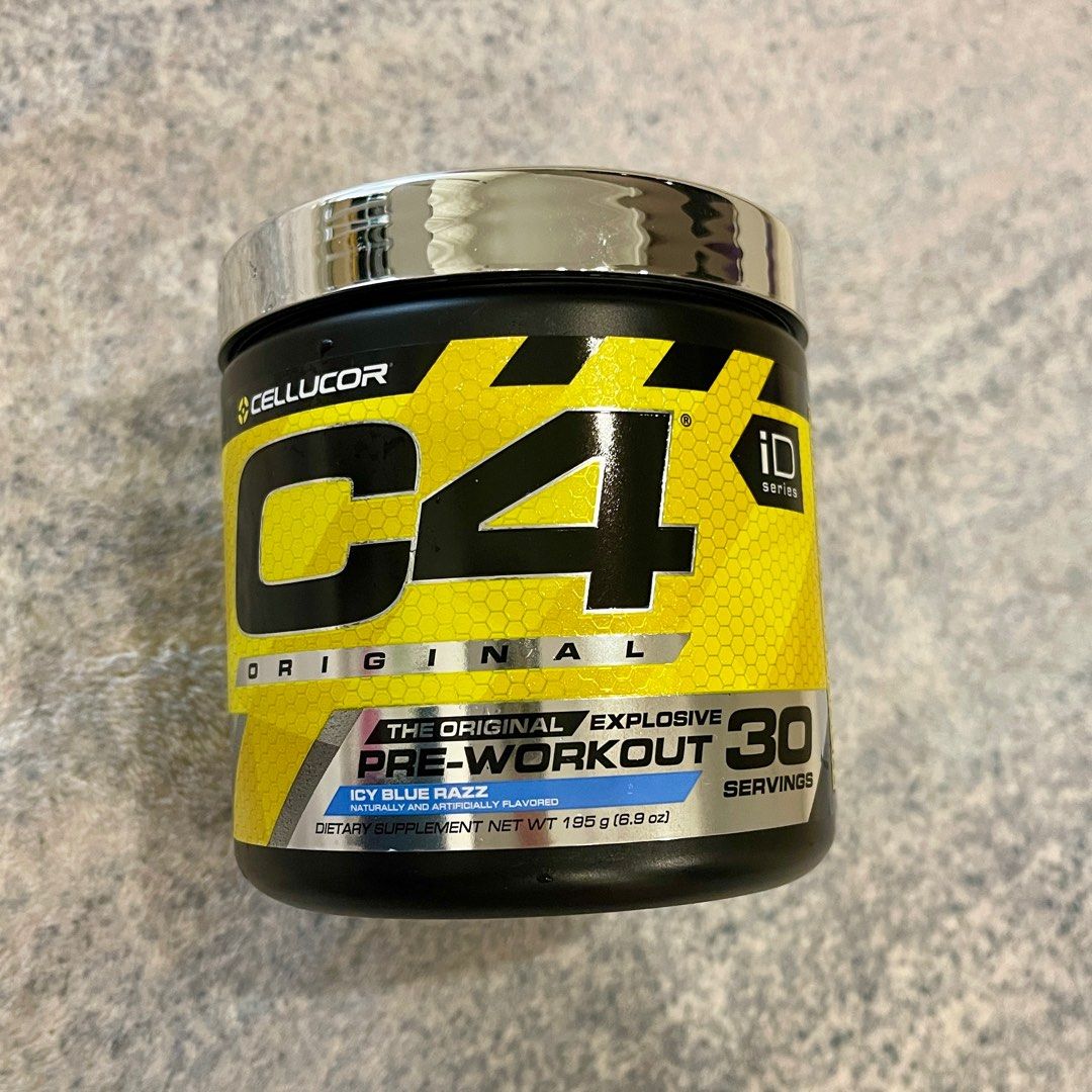 C4 Original Pre-Workout, Icy Blue Razz - 195 g