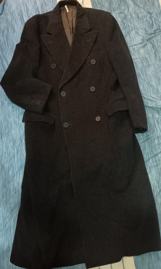 Cerruti 1881 Cashmere Wool Coat, Men's Fashion, Coats, Jackets and ...