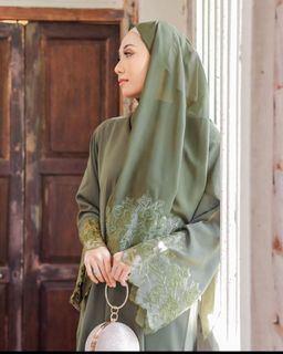 Ceyline Abaya dgn shawl dr Mizzaraabaya