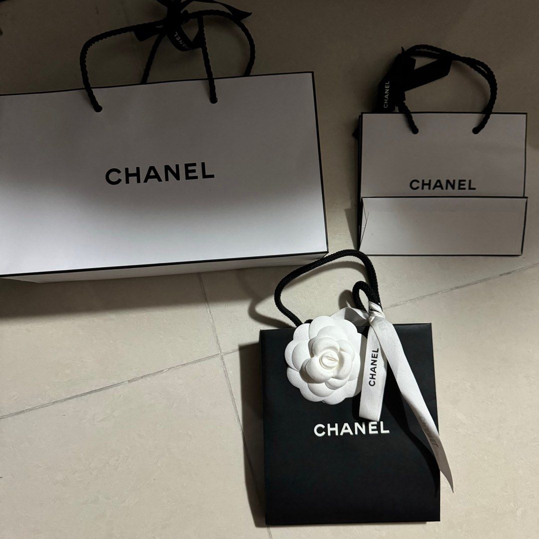 Authentic Chanel perfume bag carrier