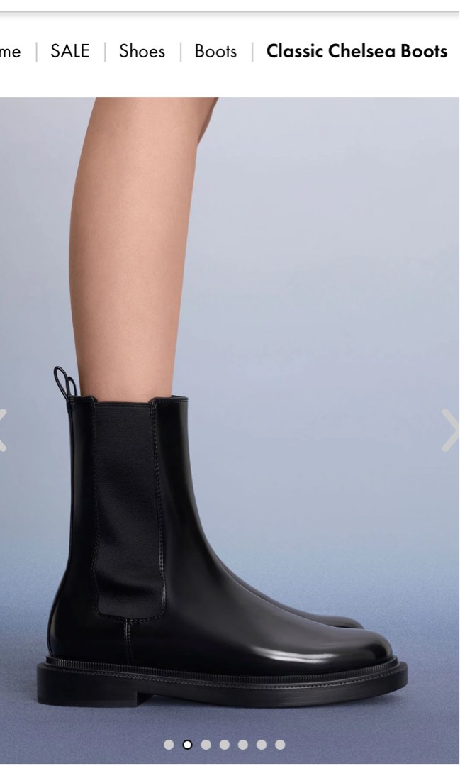 Charles and keith chelsea cheap boots