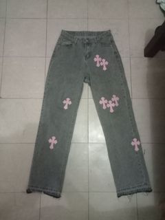 Chrome Hearts Jeans / Pants Pink Patches