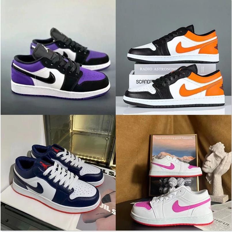 Classic Air jordan 1 AJ1 Flat Low top Kasut Lelaki Men Women Sneakers  Couple Outdoor Training Sports Board flats shoes, Men's Fashion, Footwear,  Sneakers on Carousell