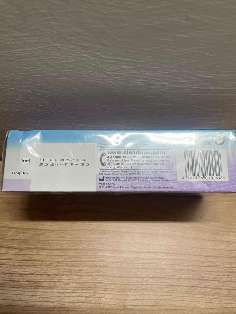 Clear blue ovulation test kit, Health & Nutrition, Medical Supplies