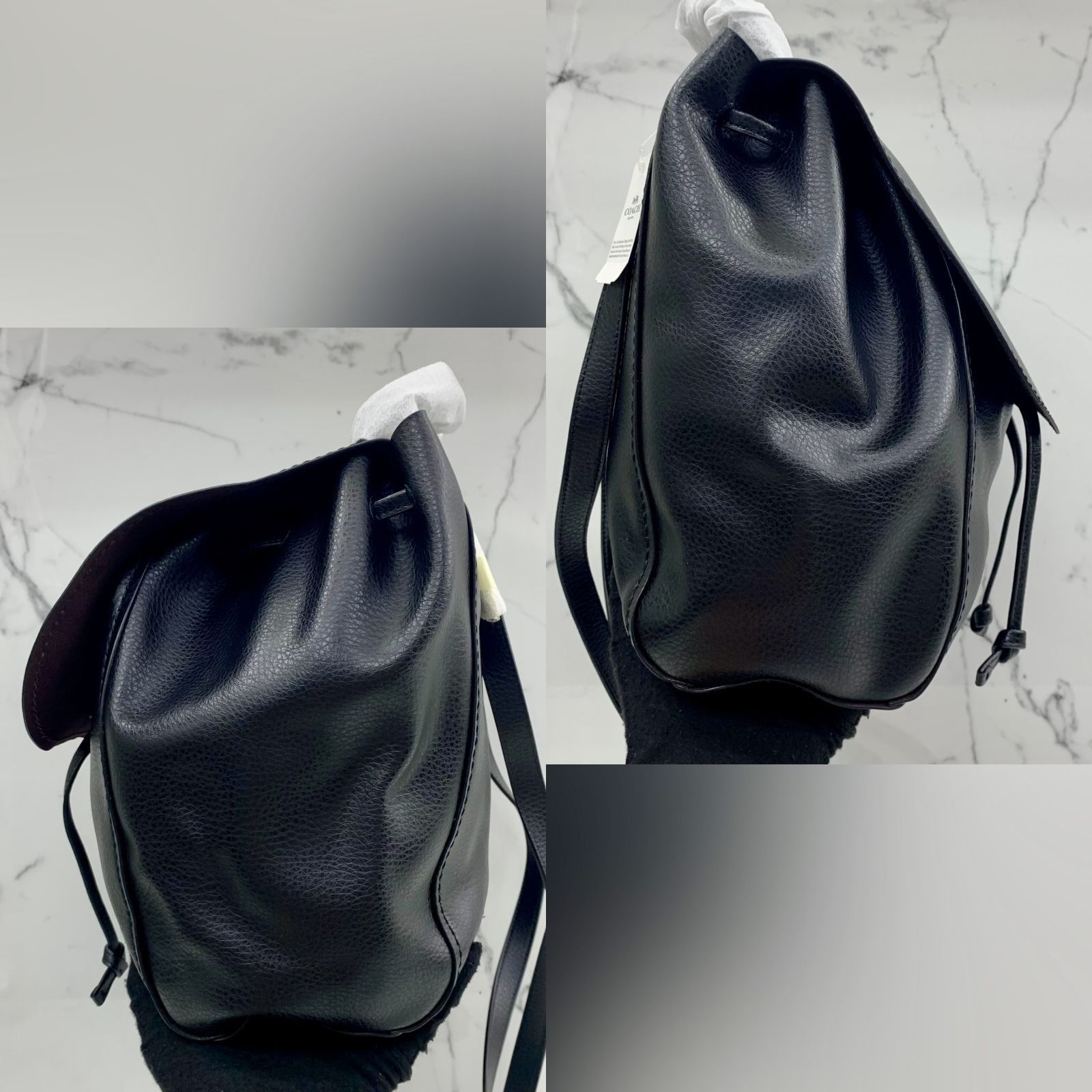 COACH F38556 BLACK DERBY BACKPACK 237039606 AL
