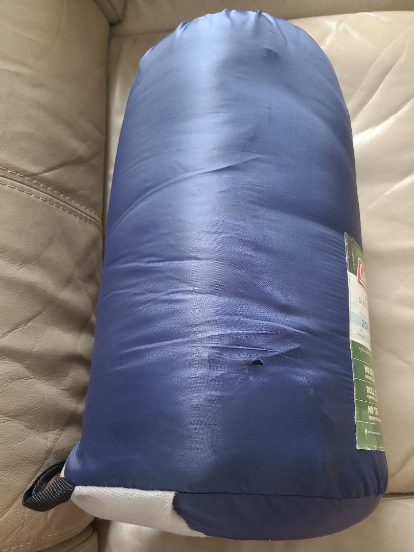 Coleman Brazos Sleeping Bag, Sports Equipment, Hiking & Camping on