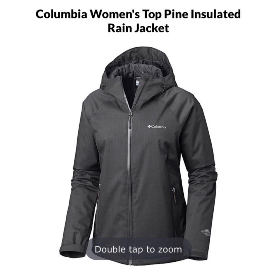 ColumbiaTop Pine Insulated Rain Jacket Omnitech