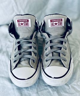 Converse All Star High Street Mens Chuck Taylor Gray Shoes Sneakers