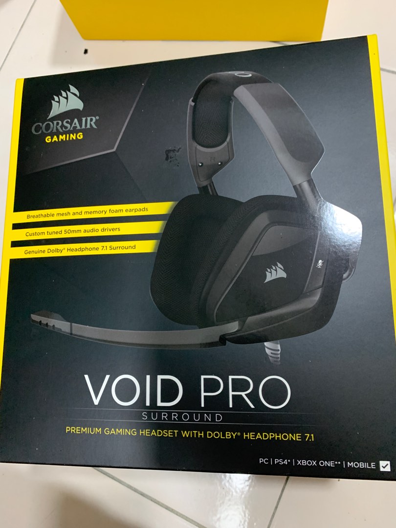 How to connect corsair void pro wireless to xbox one sale
