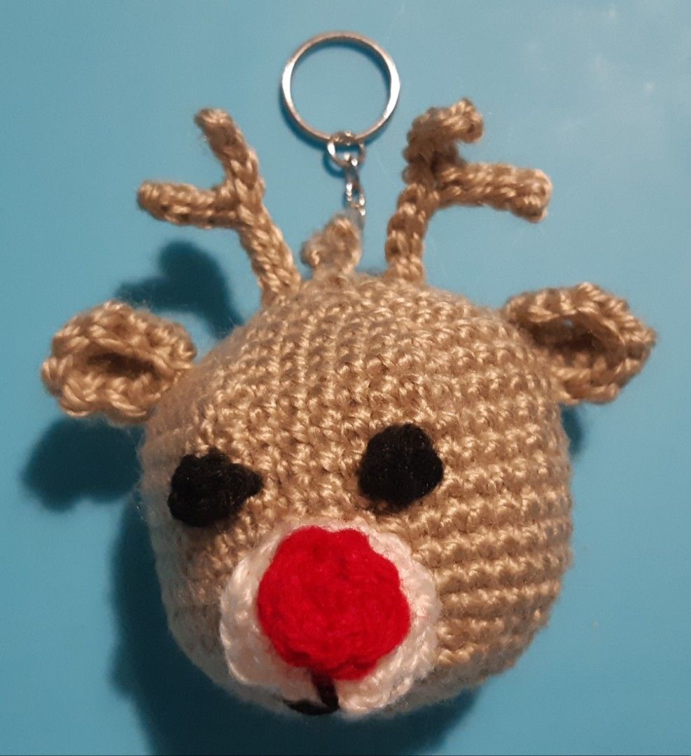 Reindeer keychain hotsell