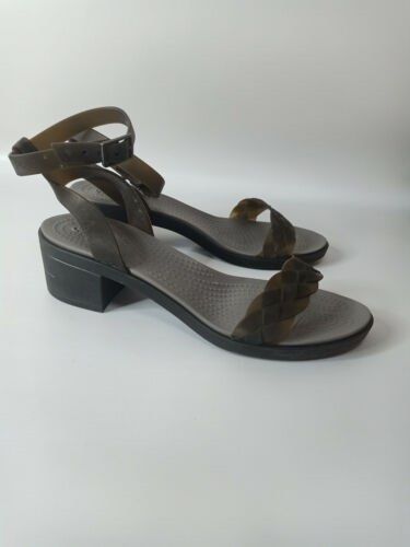 Women's crocs isabella discount block heel