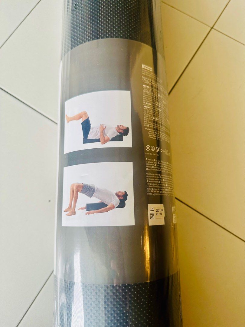 Decathlon Foam Roller 90cm, Sports Equipment, Exercise & Fitness