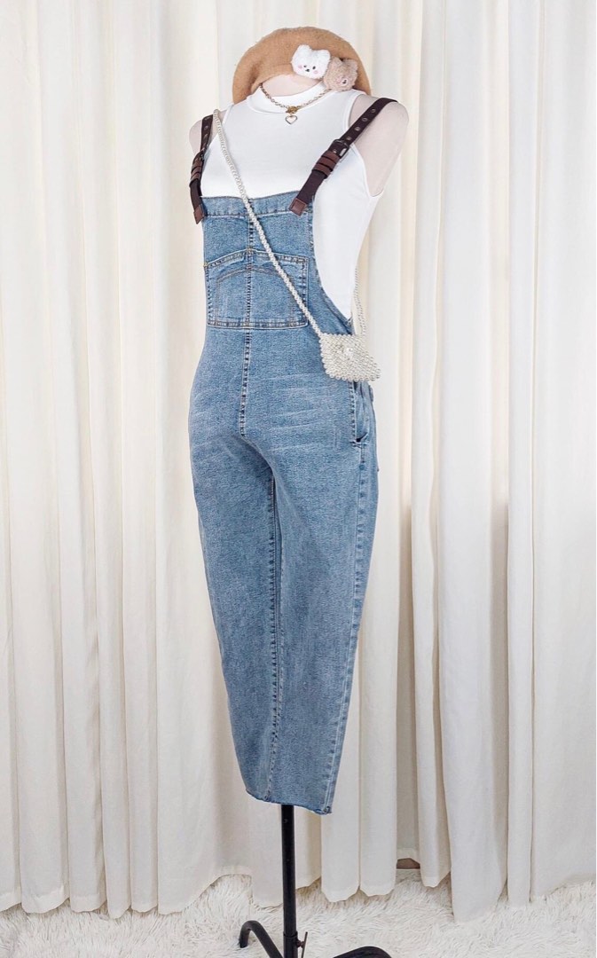 Denim Jumper, Women's Fashion, Tops, Others Tops on Carousell