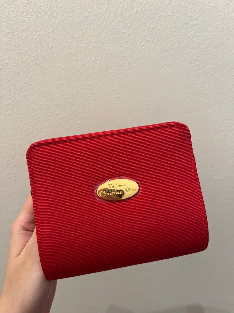 Dior perfume makeup pouch Women s Fashion Bags Wallets Purses