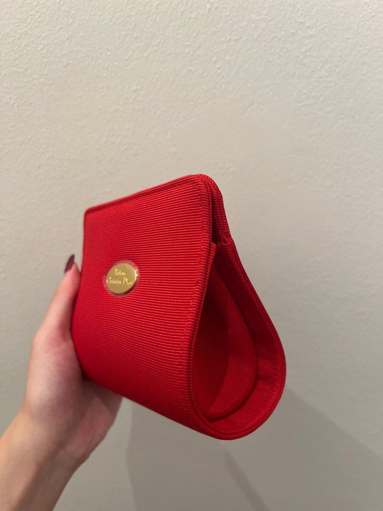 Christian dior red purse on sale