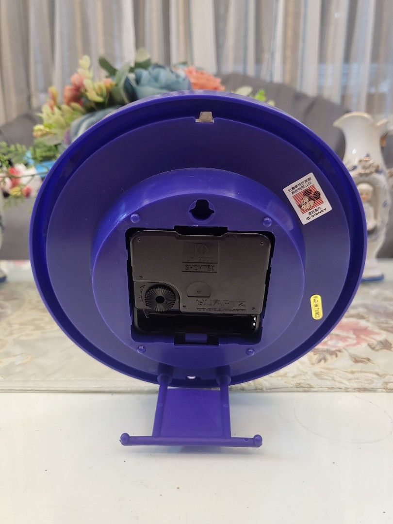 Disney Mickey Blue Wall Clock w/ Stand (Category: Clocks) located in San Fernando. Submitted by jpmarketplace2023 (Listing ID 1267855231, Image 2). Description: -Disney Mickey blue wall clock w/ stand for only PHP380 -Authentic from Japan.