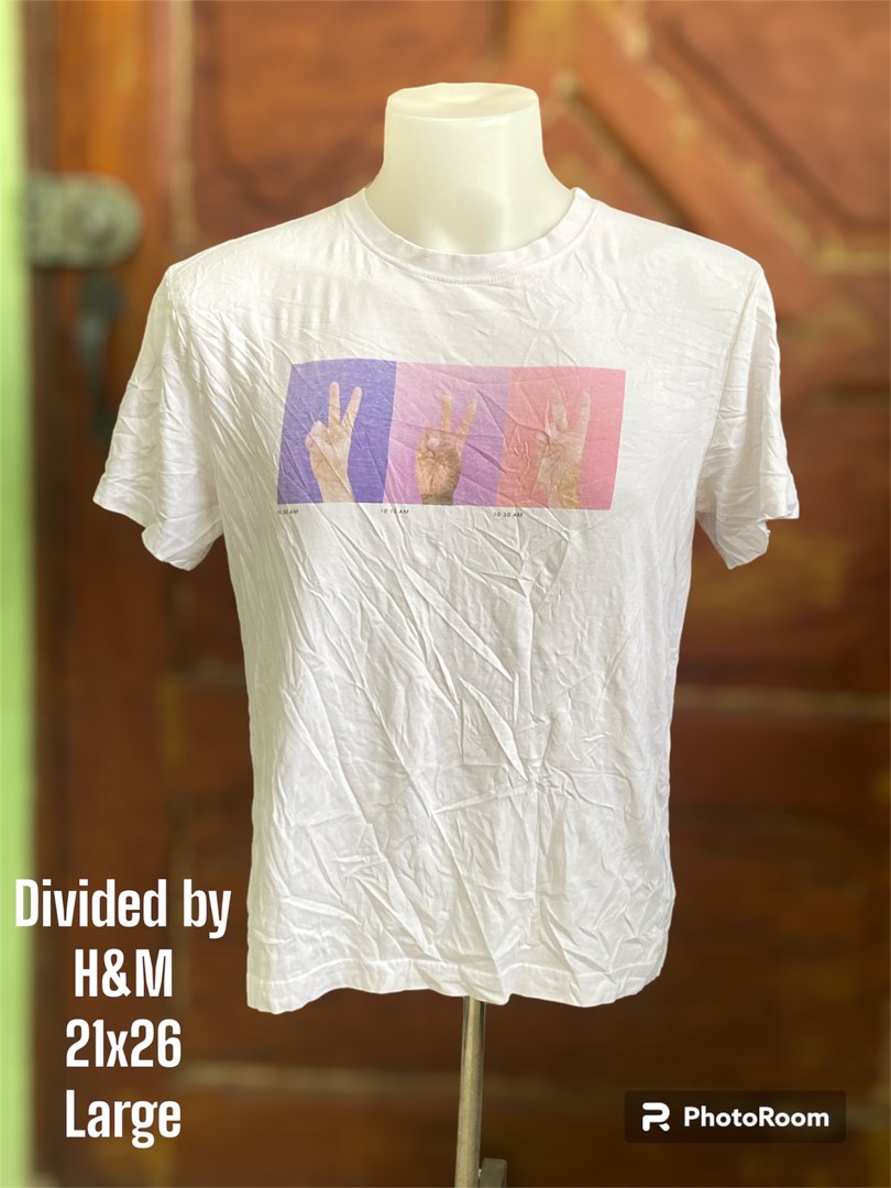Divided by H&M Mullet Tee, Men's Fashion, Tops & Sets, Tshirts & Polo ...