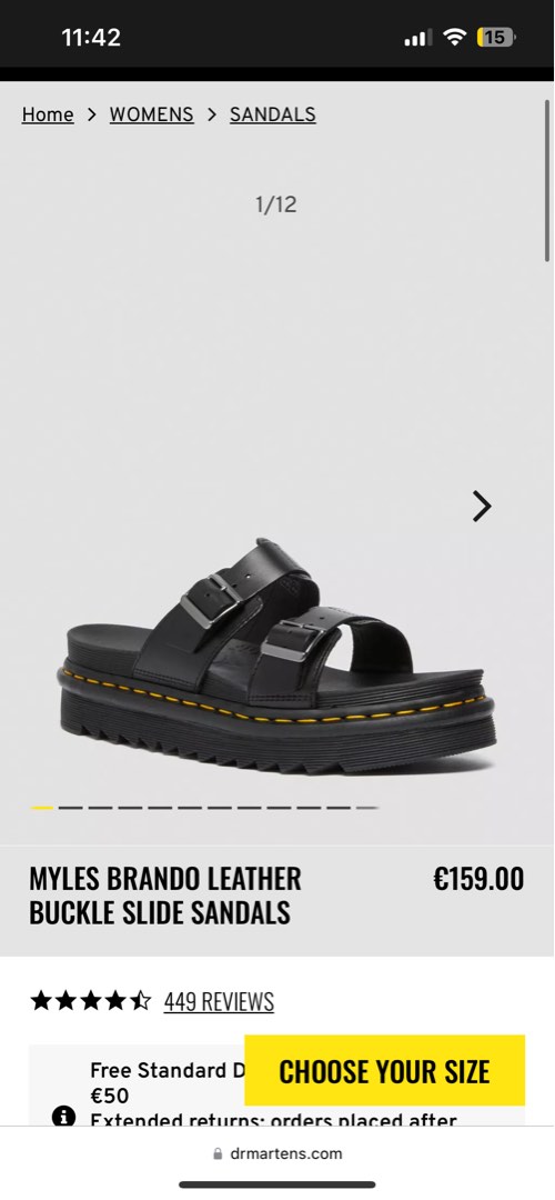 Myles brando best sale doc martens
