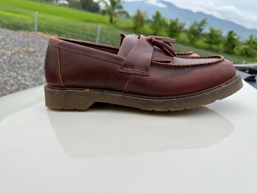 DR MARTENS TASSEL LOAFER MAROON ORIGINAL Men s Fashion Footwear