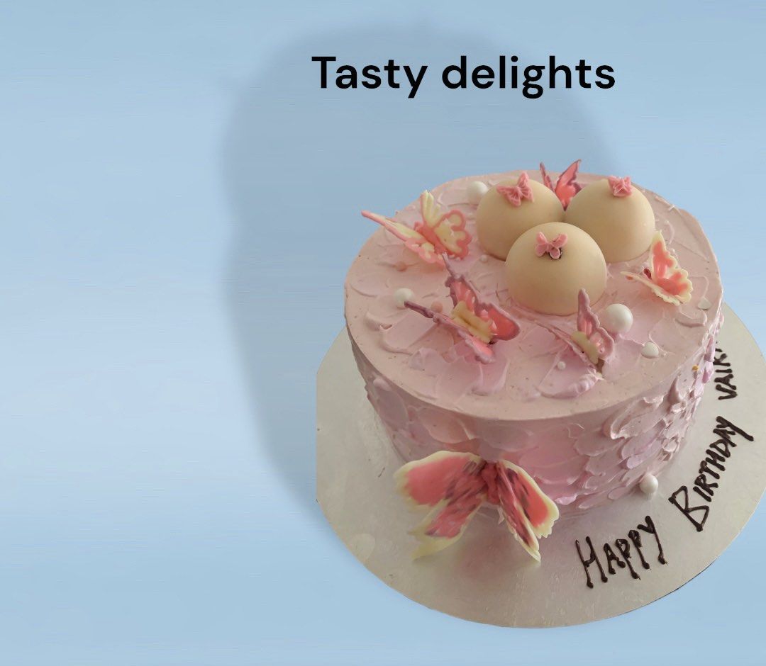 Colorless Cake Eggless Cake,Butterfly Cake,Eggless Bakes,Freshcream Cake,Homemade ...