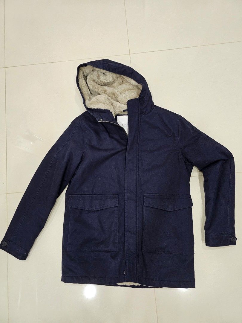 Espirit Jacket (Category: Coats, Jackets and Outerwear) located in Singapore. Submitted by _link_ (Listing ID 1267851496, Image 1). Description: Esprit Jacket for sale. Worn only once in Korea. Fashionable anf good for temperatures around 10 degrees and above. Exterior is 100% cotton, Polyester lining and fur interior..