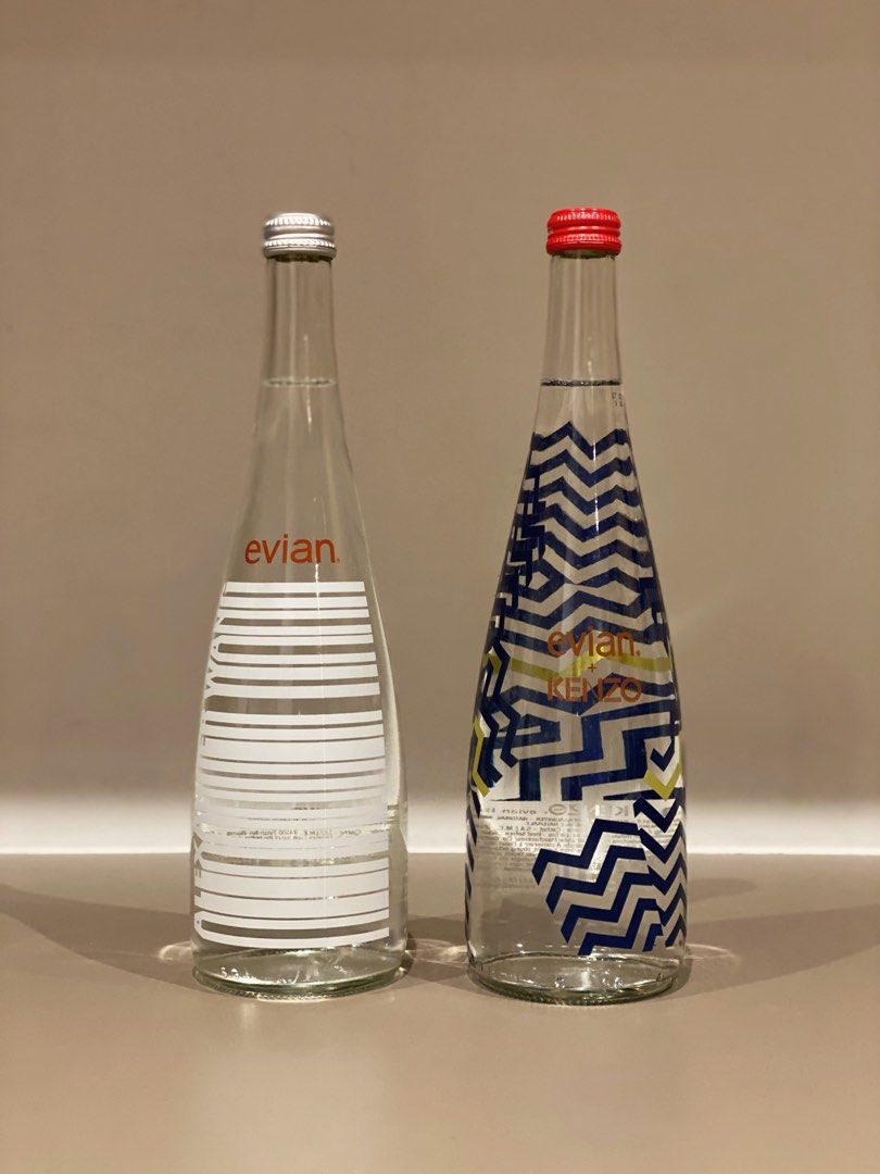 Evian X Kenzo 2015 Evian X Alexander Wang 2016 Limited Edition Set of 2