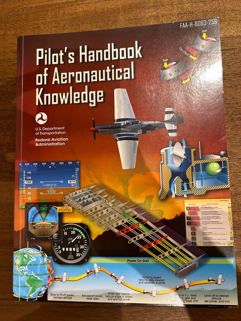 FAA Pilot Handbook of Aeronautical Knowledge, Hobbies & Toys, Books