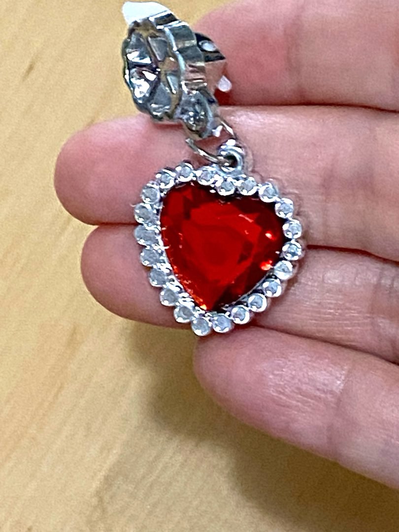 Red ruby new arrivals pendant