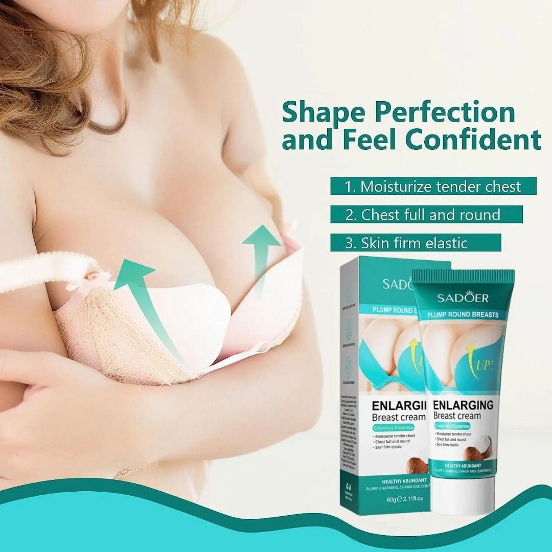 Breast Enlargement Cream, Chest Care Firming Lifting Breast Fast Growth  Enlargement Cream Big Bust Body 40g