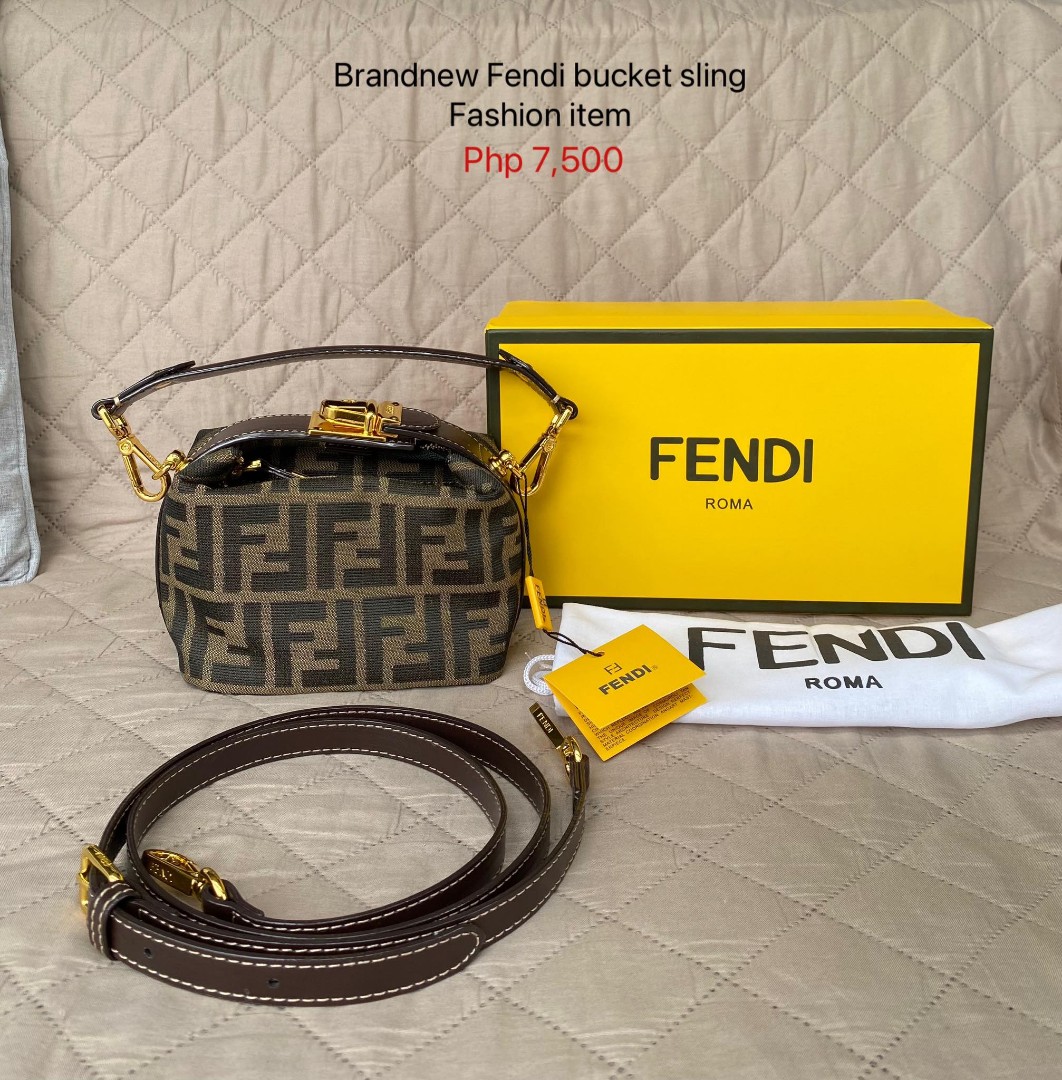 Fendi bucket sling fashion, Women's Fashion, Bags & Wallets, Cross-body ...