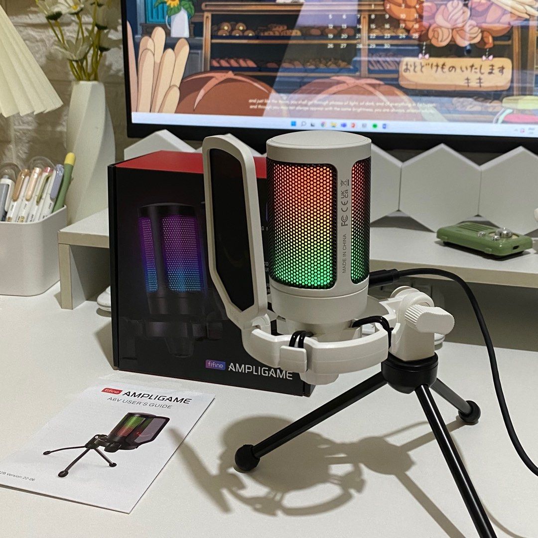 Fifine A6V, Audio, Microphones on Carousell