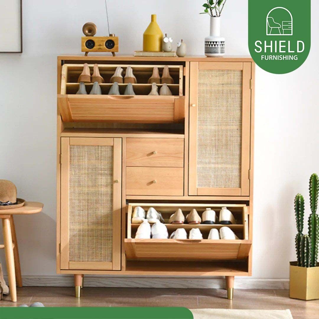 FIORE Designer Shoe Storage Cabinet Furniture Home Living