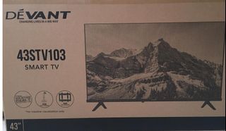 FOR SALE TV FLAT SCREEN | DEVANT Smart Tv 43 INCHES | Good as brandnew