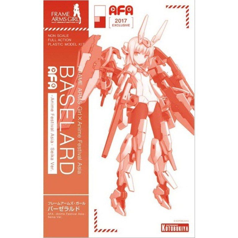 FRAME ARMS Girl X Anime Festival Asia BASELARD AFA - Seika Ver.