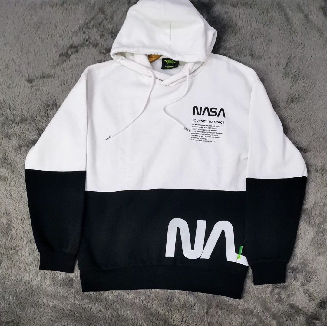 Hoodie nasa putih ori sales
