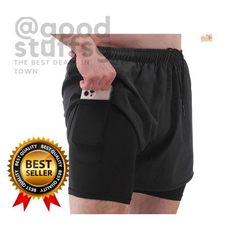 Men's athletic shorts with back pocket sale