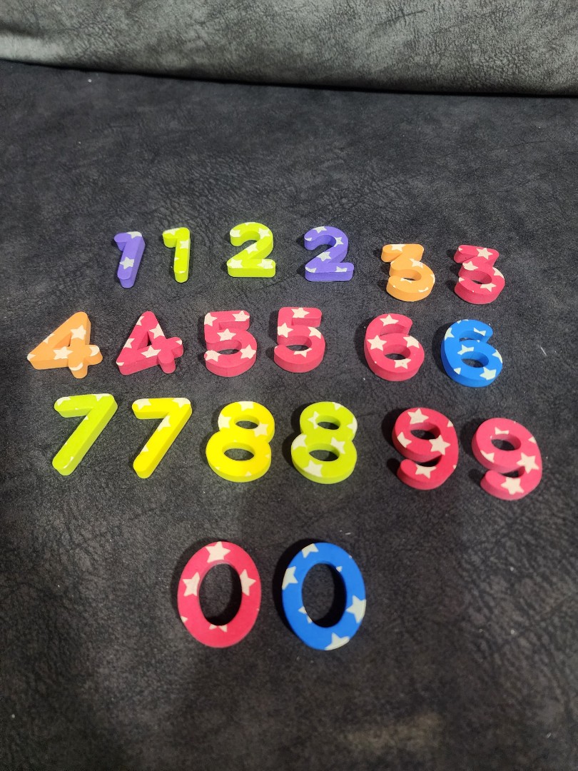 Magnetic Foam Numbers