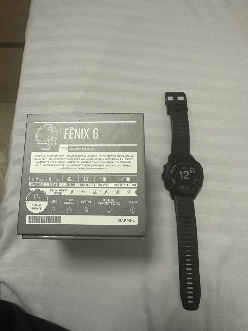 Garmin fenix hotsell 6 weight