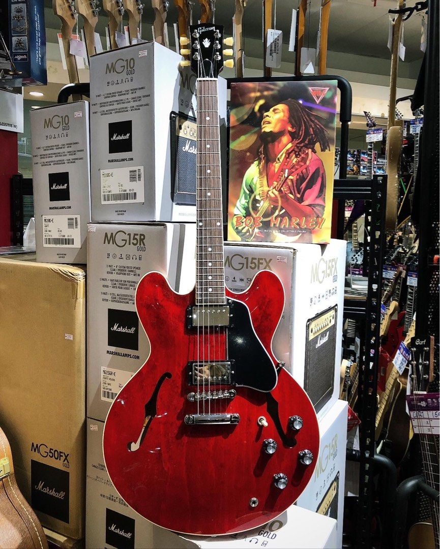 GIBSON ES 335 SEMI HOLLOWBODY ELECTRIC GUITAR 60S CHERRY Neck Pickup Calibrated T Type Rhythm Bridge Pickup Calibrated T Type Lead 16499 Loan