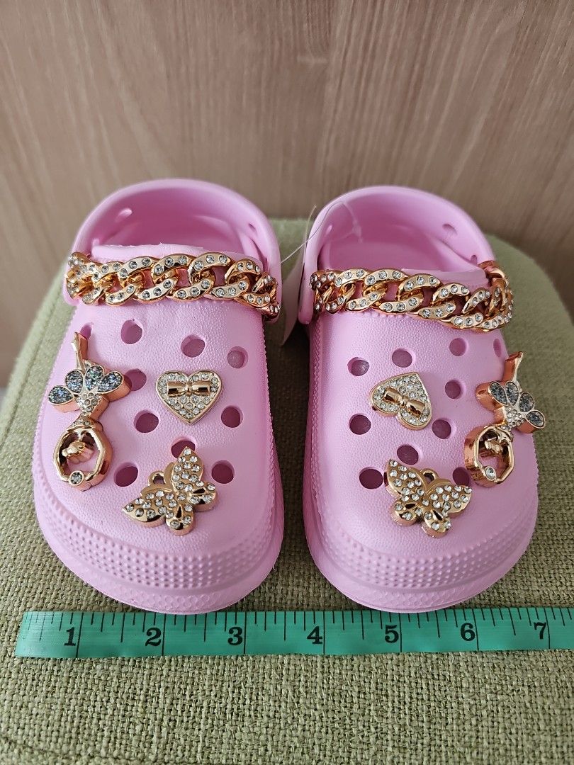 Girl children rubber shoes