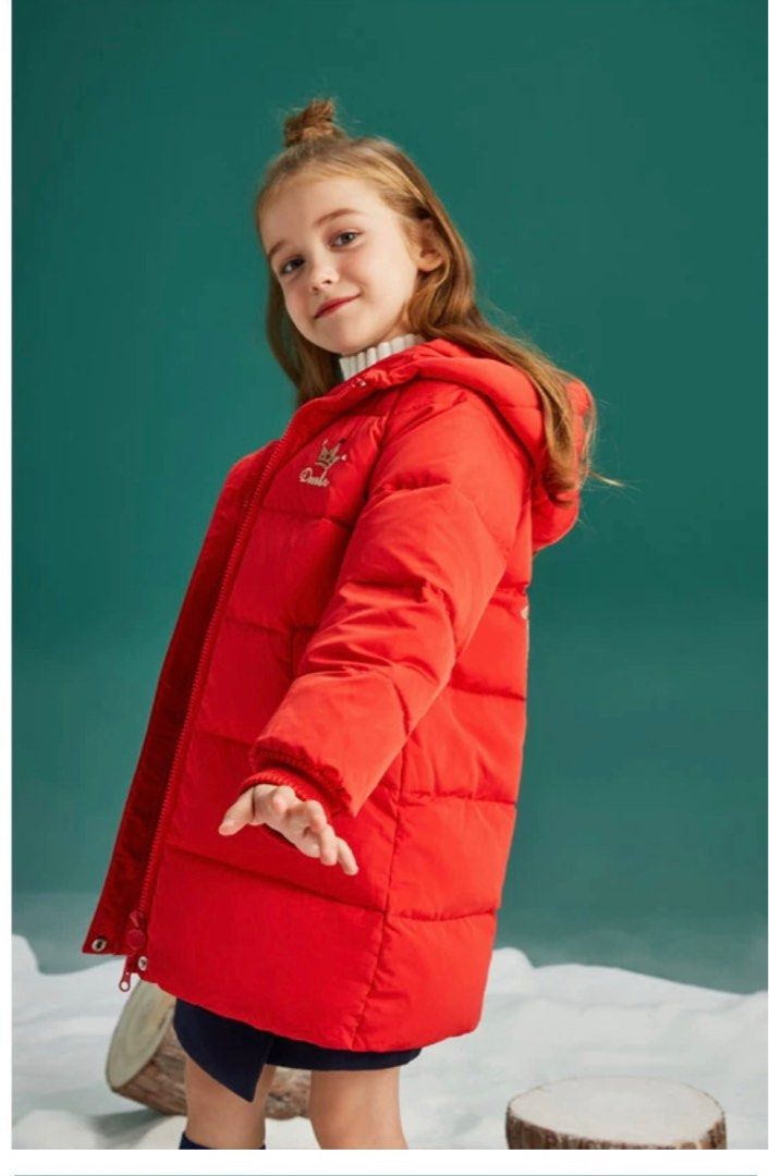 Girls winter down clearance jacket