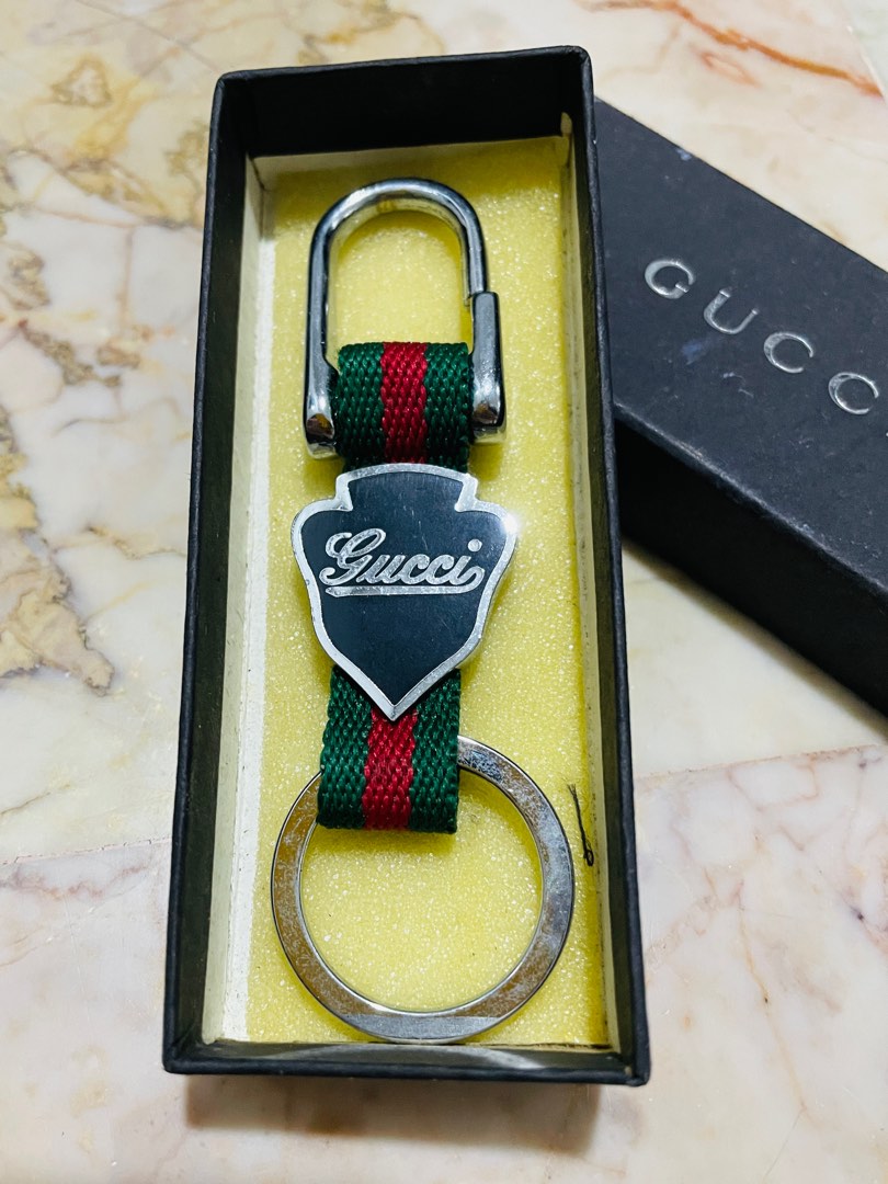 Gucci key chain holder Men s Fashion Watches Accessories
