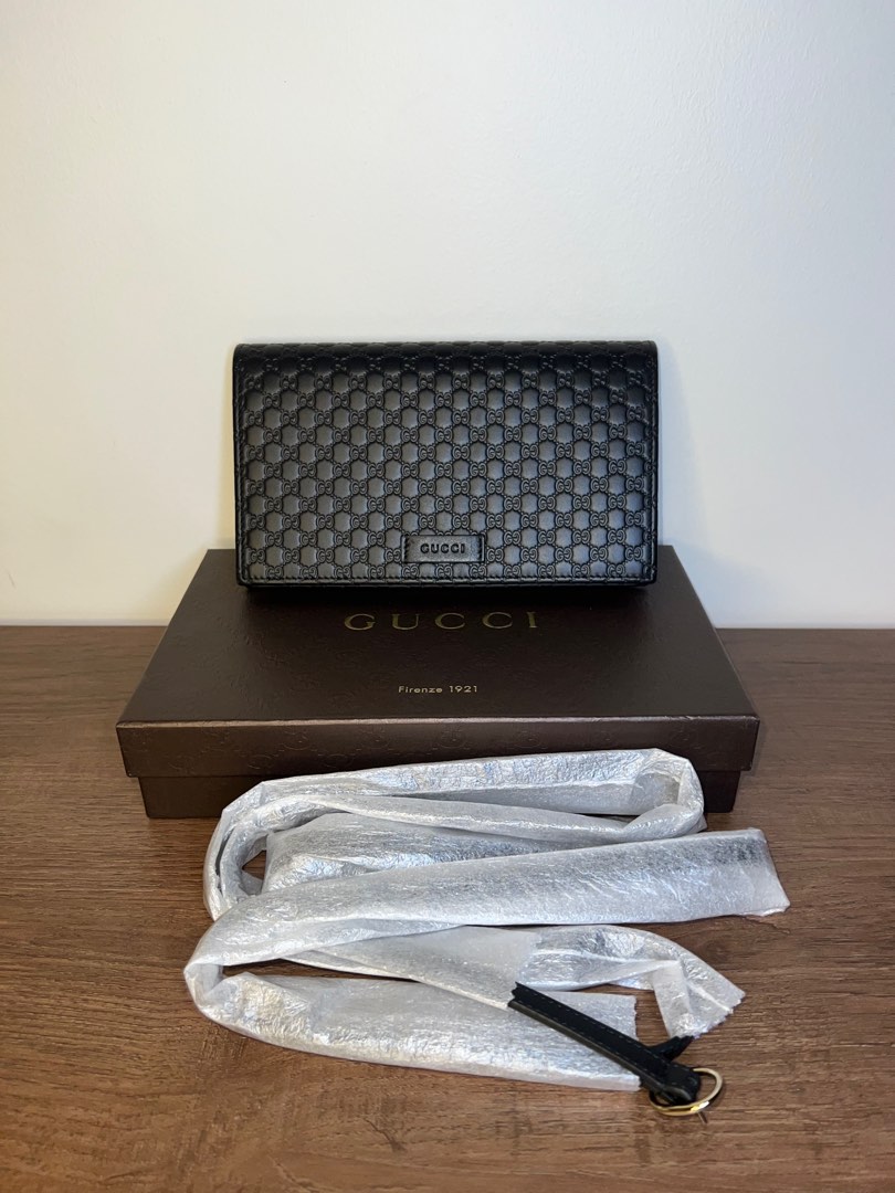 Gucci microguccissima wallet on chain deals