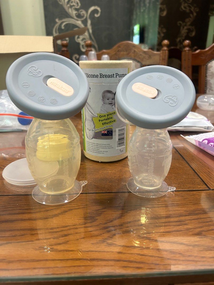 Tiralatte Manuale Haakaa In Silicone 100ml - Con Coperchio, Per Raccolta Latte, Sano E Pratico, Per Allattamento - Foto 10