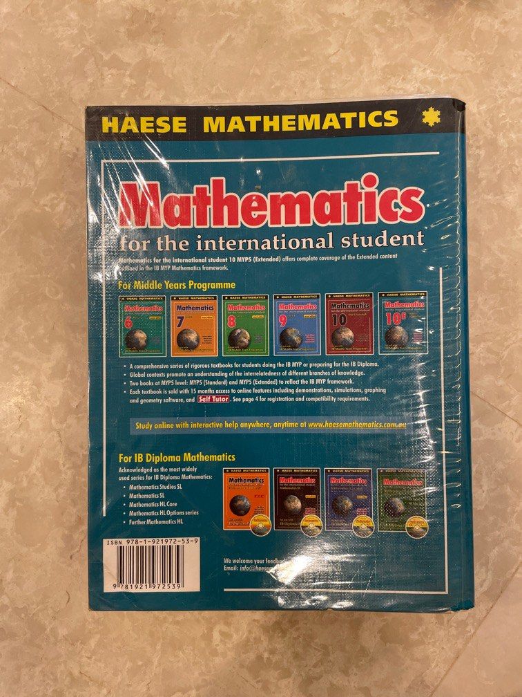 Haese Mathematics 10E IB MYP textbook本 - 語学・辞書・学習参考書