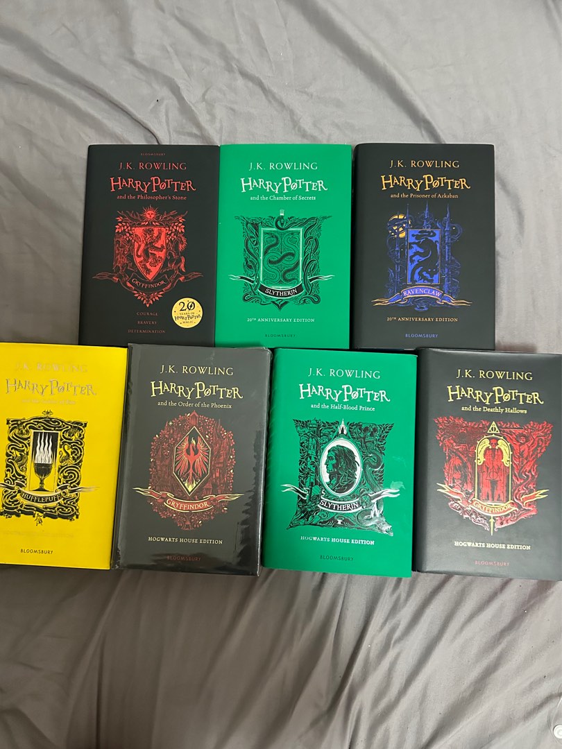 Harry Potter 20th Anniversary Edition Hardbound Hobbies Toys Books Magazines Fiction Non Fiction on Carousell