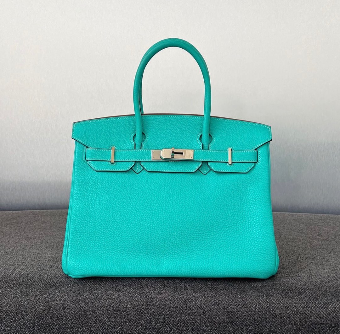 Hermes birkin blue hot sale lagoon