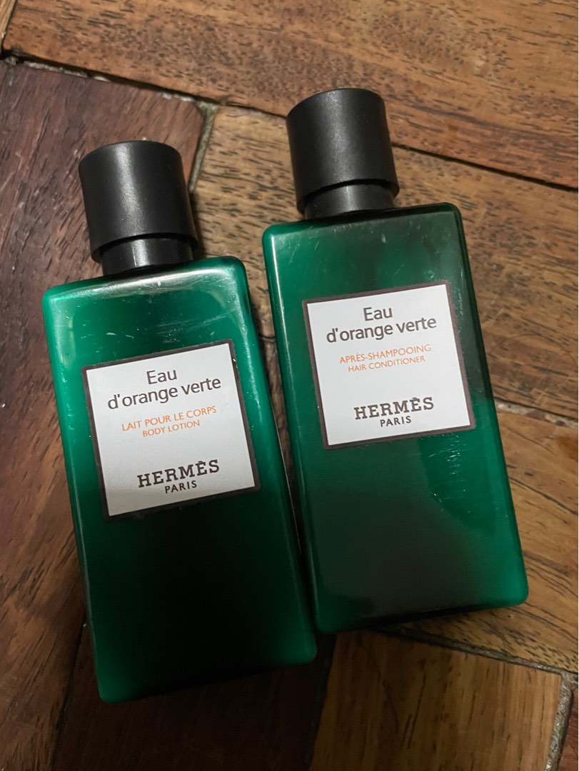 Hermes Body Lotion & Hair Conditioner, Beauty & Personal Care, Bath