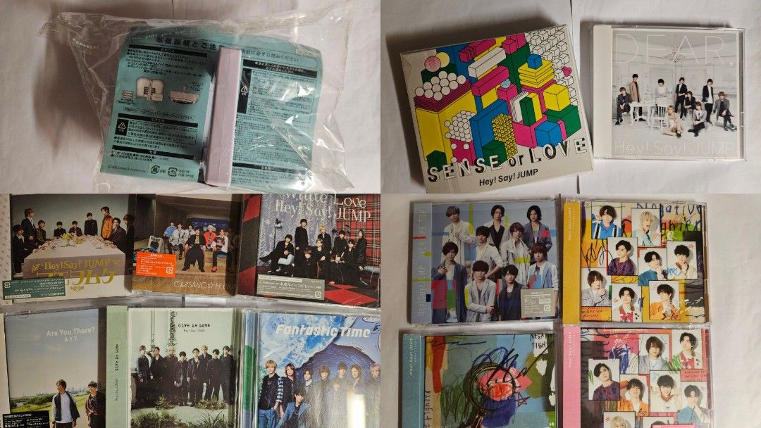 hey say jump single cd album dvd 手燈, 興趣及遊戲, 收藏品及紀念品