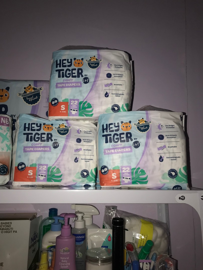 Hey tiger diapers, Babies & Kids, Bathing & Changing, Diapers & Baby